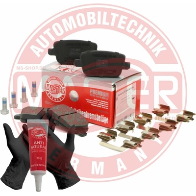 MASTER-SPORT Sada brzdových platničiek kotúčovej brzdy 13046027372N-SET-MS