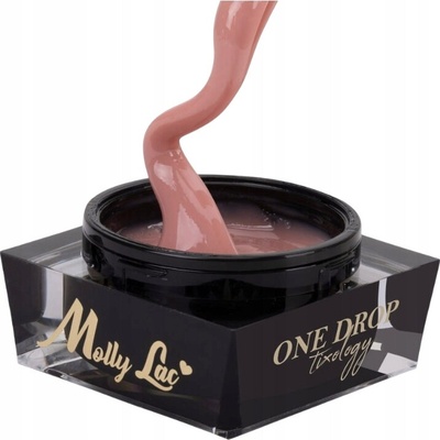 MollyLac One Drop Tixology gel na nehty Hot Latte 50 g