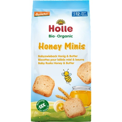 Holle Мини медени сухари 100г