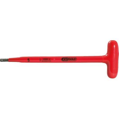 KS Tools imbus ový klíč s T rukojetí a s ochrannou izolací, 4x 250 mm 117.1676