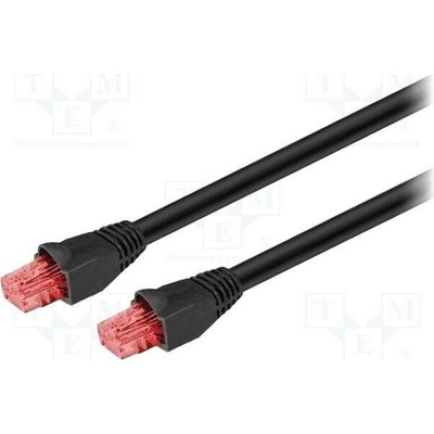 Goobay 55438 Patch U/UTP Cat 6 RJ45 vidlice,z obou stran Cu 60m; PE