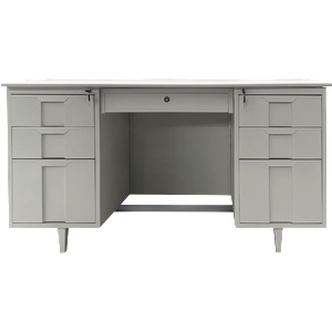Carmen Метално бюро Carmen CR-1319 L - сиво (3580309) - tierradesign