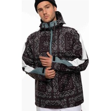 686 Mens Waterproof Anorak Black Goblin Bandana