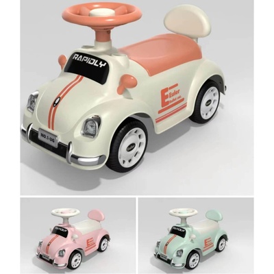 Armtoys ДЕТСКА КОЛА ЗА БУТАНЕ СЪС СВЕТЕЩИ ФАРОВЕ 3 ЦВЯТА