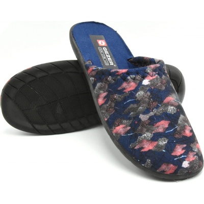 Gezer dámské papuče modro-růžová