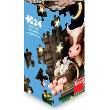 Dino - Puzzle Zvieratká na farme - 1 - 39 piese