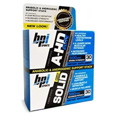 BPI Sports A-HD Elite + Solid 30 kapsúl