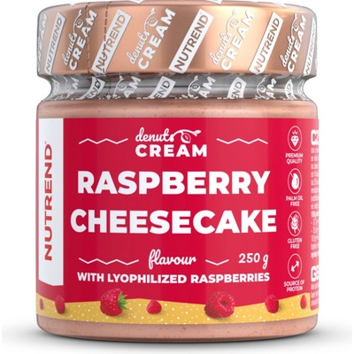 Denuts Cream Nutrend Raspberry Cheesecake 250 g