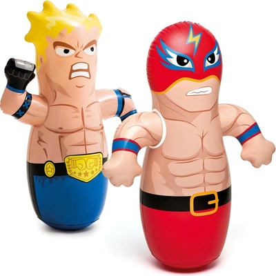 Intex 3D Bop bags 44672 modrý cm Modrý Boxer 86 x 51