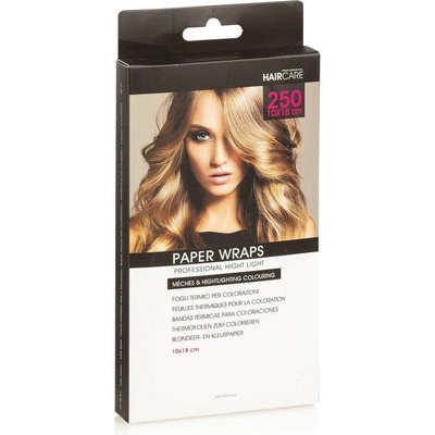 Xanitalia Paper Wraps Fólie na melír termické 250pcs Délka: 18 cm