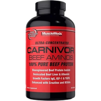 Image 1 of MuscleMeds Carnivor Beef Aminos [300 Таблетки]