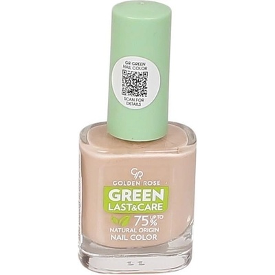 Лак за нокти golden rose green в телесен цвят