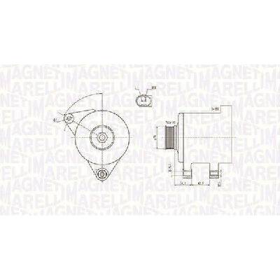 generátor MAGNETI MARELLI 063731546010