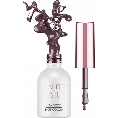 Saute Nails Hybridný lak 8 ml S222 Hot Cocoa