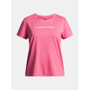 Under Armour Момичешка тениска Under Armour Tech Wordmark Graphic SS-PNK Under Armour | Rozov | Момичешки | 140/152