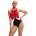 Speedo Цял бански womens colourblock highneck crossback