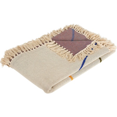 Hübsch Шалте Outline 140 x 200 см пясъчен цвят (221605)