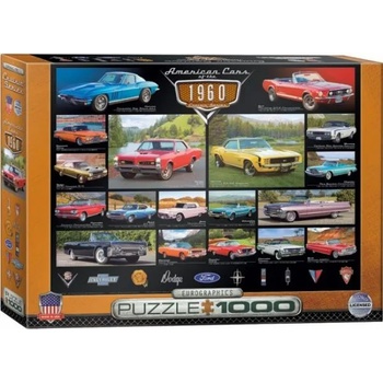 Image 1 of EUROGRAPHICS - Puzzle 1960's Cruisin' Classics - 1 000 piese