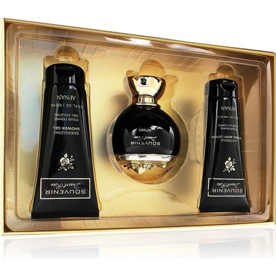 Afnan Souvenir Desert Rose EDP 100 ml + sprchový gel 100 ml + tělové mléko 100 ml