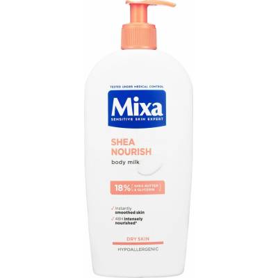 Mixa Rich Body Milk Intense Nourishment Intenzivní vyživující tělové mléko 400 ml