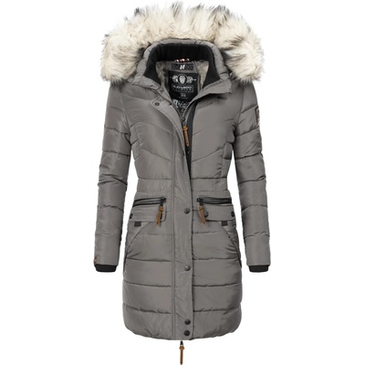 NAVAHOO Зимно палто 'Paula' сиво, размер XXL