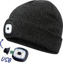 Cerva Deel Led čepice s Led lampou 03140115 reflexní černá