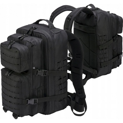 Brandit US Cooper LaserCut Large Čierny 40 l