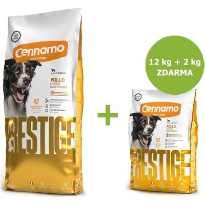 Cennamo Prestige Dog Adult Medium Chicken 14 kg