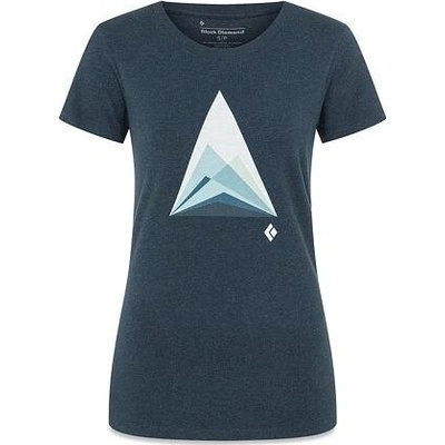 Black diamond W MOUNTAIN TRANSPARENCY SS TEE Lady