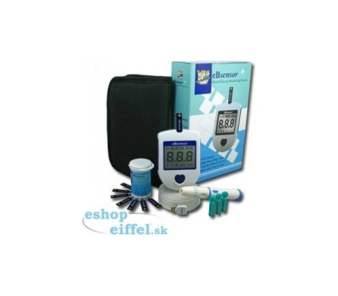 Visgeneer Set glukometer eBsensor + 50 prúžkov EBS