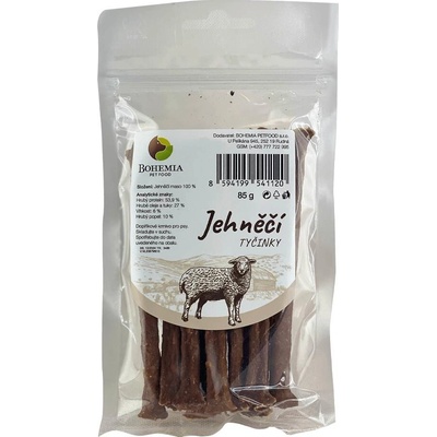 BOHÉMIA TYČINKY Jahňacie 85 g