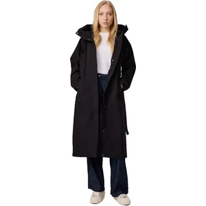 MAKIA Палто Makia Ellie coat - Black (Black)