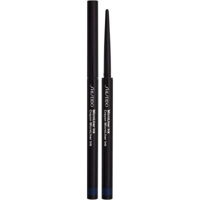 Shiseido MicroLiner Ink силно пигментиран молив за очи 0.08 g нюанс 04 Navy