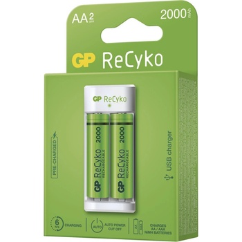 GP Eco E211 + 2x AA 2000mAh 1604821110