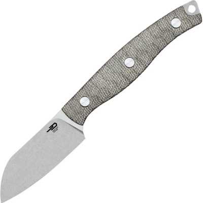 Bestech Heidi 14C28N, Stonewash, Micarta - OD Green BFK07C