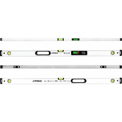 PRO VODOVÁHA PRO900 S ELEKTRONICKÝM OČTENÍM A MAGNETY 120 CM