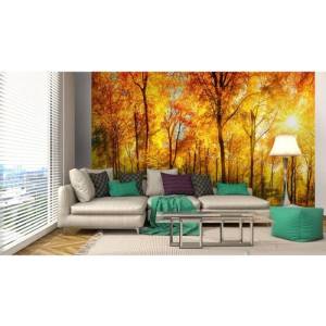 DIMEX ART Флизелинов фототапет слънчева гора 375 x 250 см