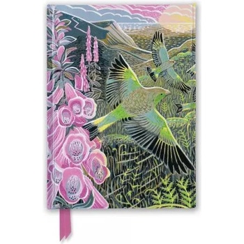Flame Tree Publishing Annie Soudain: Foxgloves and Finches (Foiled Journal)