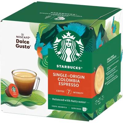Starbucks Colombia Espresso 12 kapsúl do kávovaru Dolce Gusto
