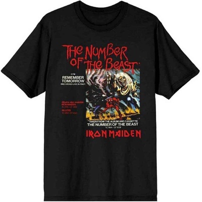 Iron Maiden Number Of The Beast Vinyl Promo Sleeve Black M Риза (IMTEE141MB02)