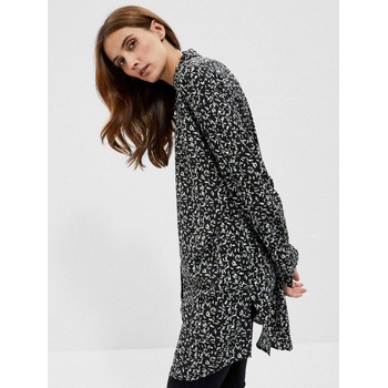 Moodo Черна дамска риза с шарка Moodo Moodo | Cheren | ЖЕНИ | XS