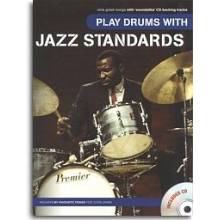 Play Drums With JAZZ STANDARDS + CD