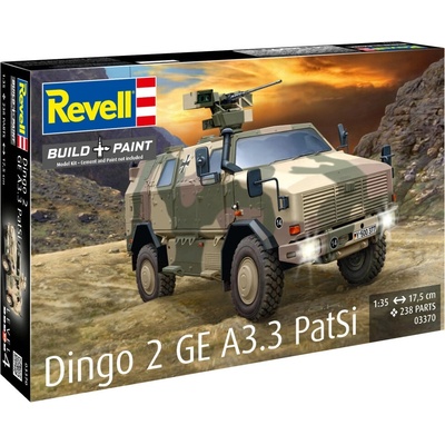Revell Plastic ModelKit military 03370 Dingo 2 GE A3.3 PatSi 1:35