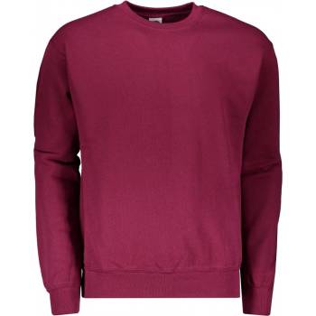 Fruit of the Loom mikina Classic Set-In Sweat Burgundy