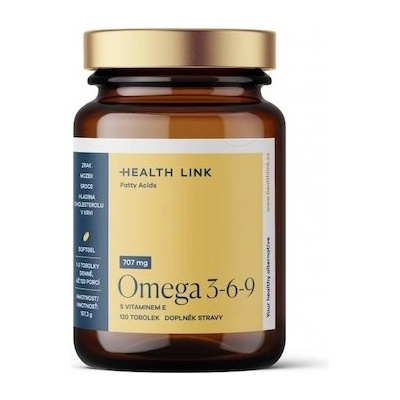 Health Link Omega 3–6–9 707 mg 120 kapsúl