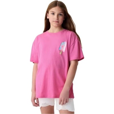Gap TUNIC Dívčí tričko růžová