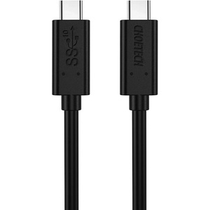 Choetech Кабел Choetech A3002, от USB C(м) към USB C(м), 1m, 60W, черен (A3002)
