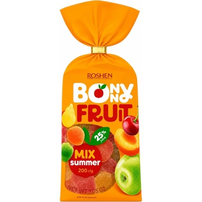 ROSHEN ŽELÉ BONNY FRUIT SUMMER MIX 200 g