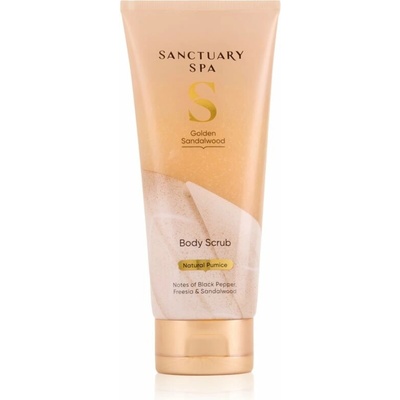 Sanctuary Spa gélový peeling na telo golden sandalwood 200 ml