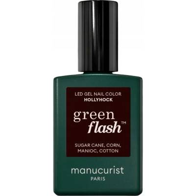 Manucurist Green Flash Lak na nehty Hollyhock 15 ml